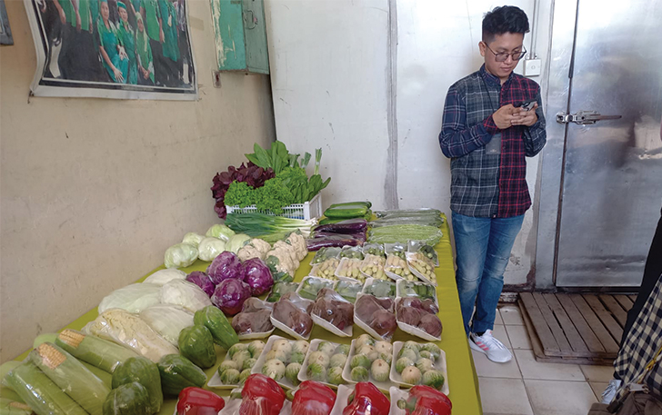 TEROBOSAN: Sayur mayur yang dikemas Aspakusa Makmur Boyolali siap didistribusikan ke retail modern.