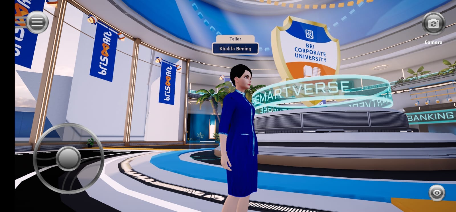 BRI Corporate University memperkenalkan BRISMARTVERSE, sebuah aplikasi platform training virtual untuk Insan BRILian atau pekerja BRI.