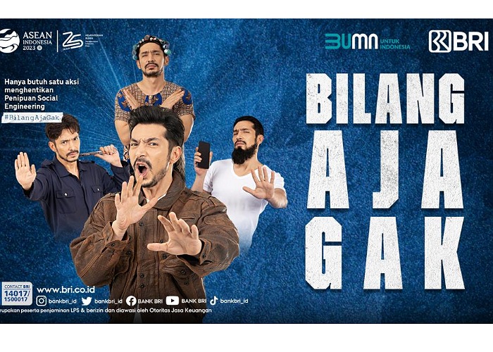 BRI gelar campaign #BilangAjaGaK untuk menolak mentah-mentah segala modus penipuan di platform digital.