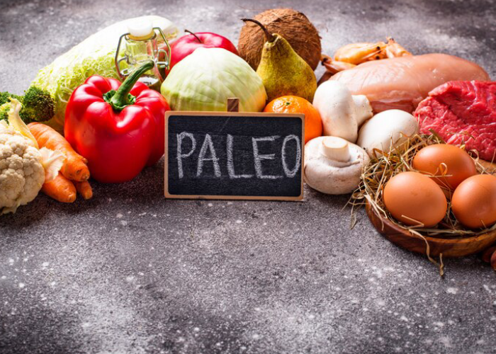 Ilsutrasi diet paleo.