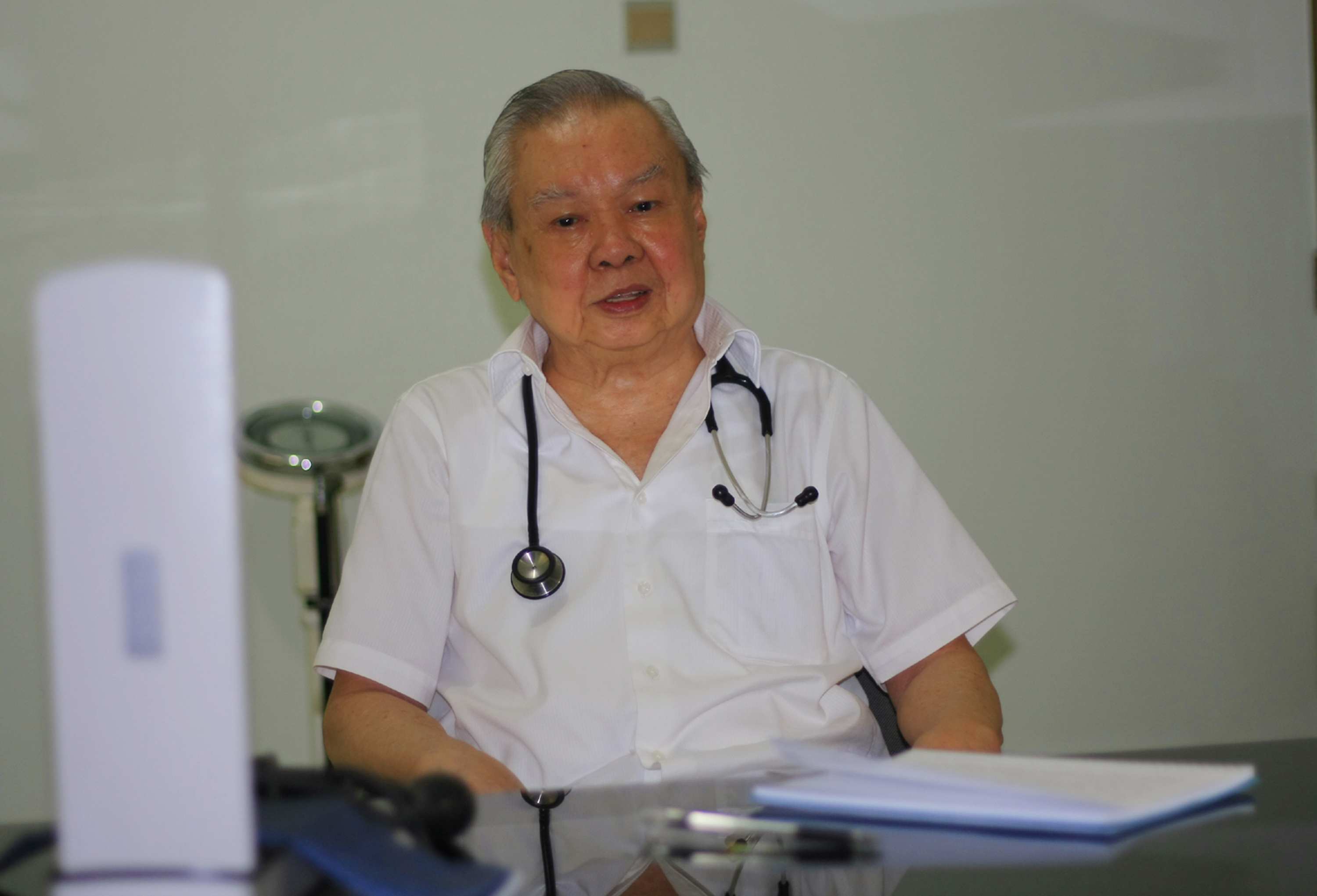 Dokter Lo Siaw Ging semasa hidup.