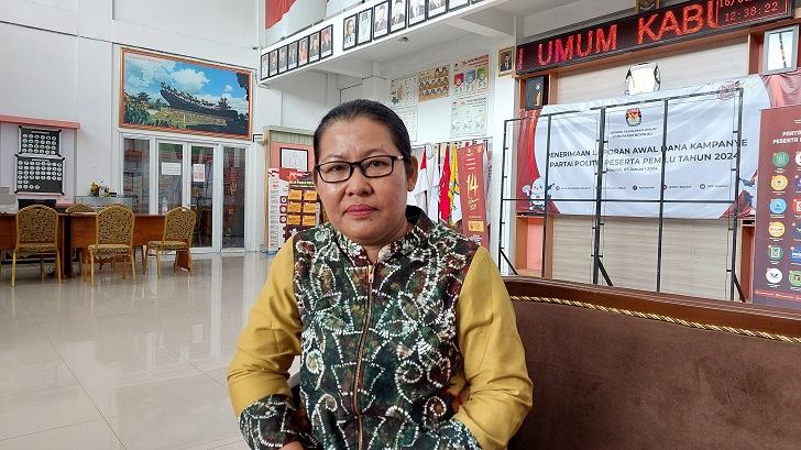 Ketua KPU Boyolali Maya Yudayanti