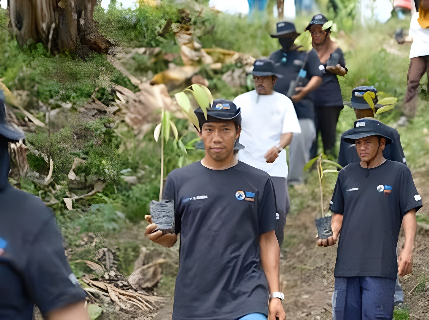 CSR BRI Peduli melalui program BRI Menanam Grow & Green yang berkolaborasi dengan Yayasan Bakau Manfaat Universal dengan melakukan penanaman tanaman produktif.