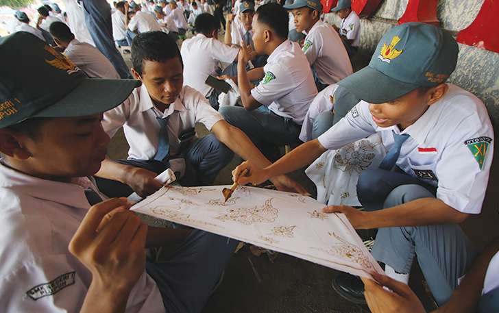 PERLU UPGRADE: Keterampilan siswa SMK harus mengikuti perkembangan dunia industri.