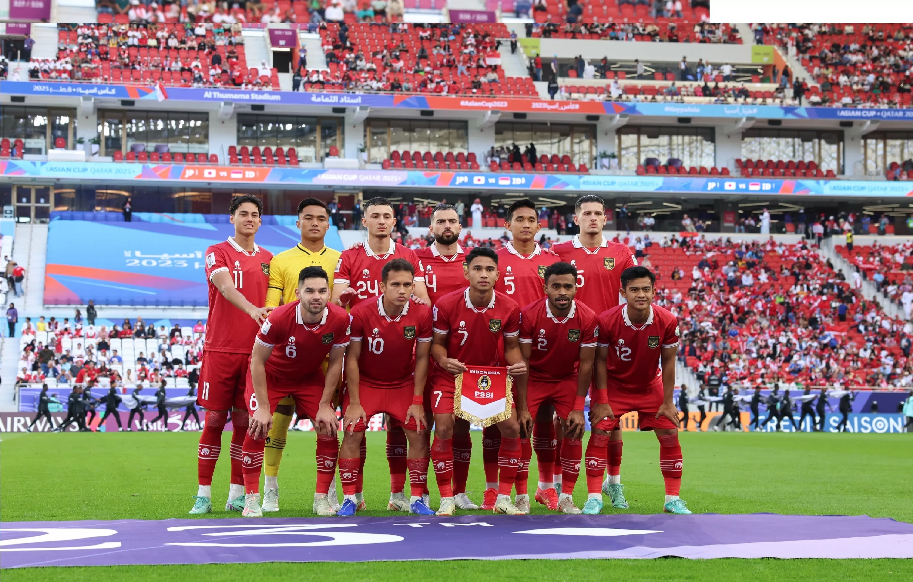 Timnas Indonesia berhasil lolos ke babak 16 besar
