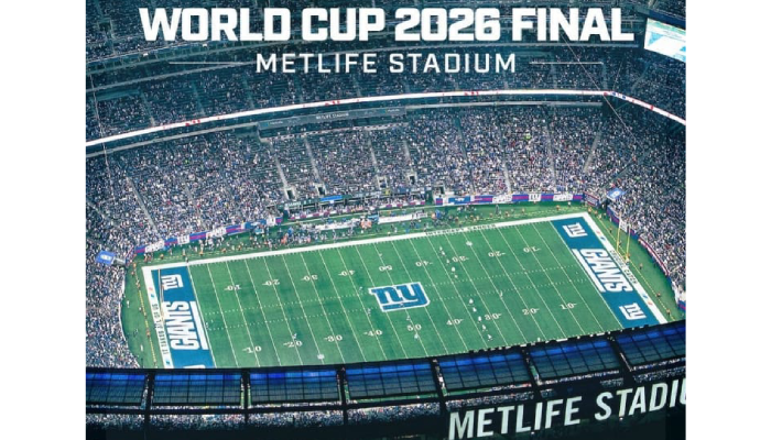 Stadion MetLife New York akan jadi tuan rumah final Piala Dunia 2026.
