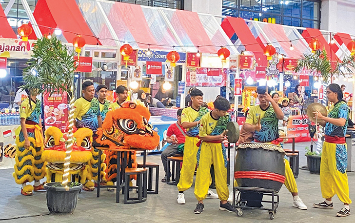 MAKANAN BERVARIASI: Bazar kuliner khas tiongkok yang akan digelar di Solo Grand Mall.