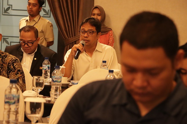 Sesi tanya jawab sosialisasi Perda Nomor 14 Tahun 2023 tentang Pajak Daerah dan Retribusi Daerah.