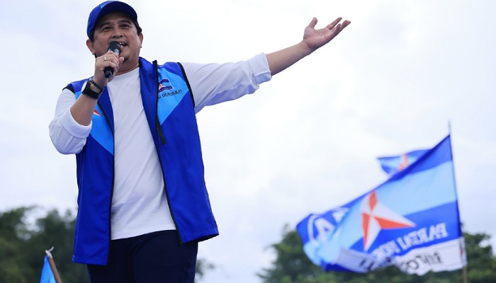 Caleg DPR RI dari Partai Demokrat Rinto Subekti.