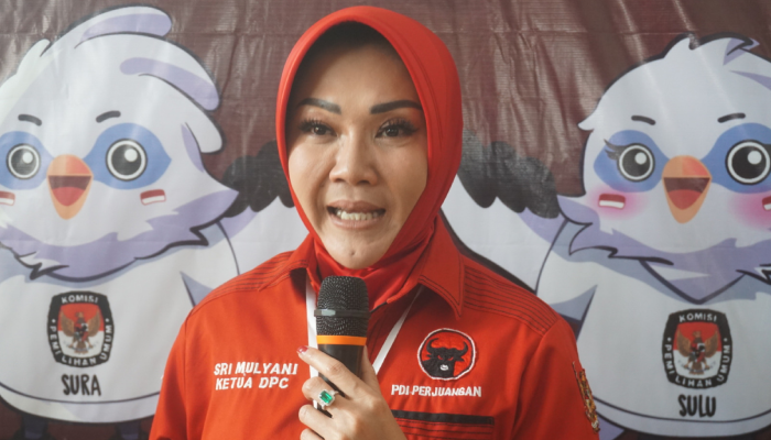 Ketua DPC PDIP Klaten Sri Mulyani,