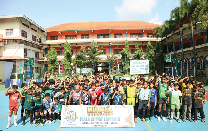 KOMPETITIF: Peserta Muliska Futsal Cup, 17-18 Februari lalu.