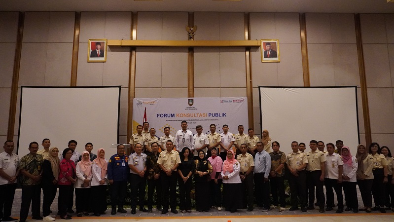Seluruh peserta Forum Konsultasi Publik yang digelar Bapenda Kota Surakarta.