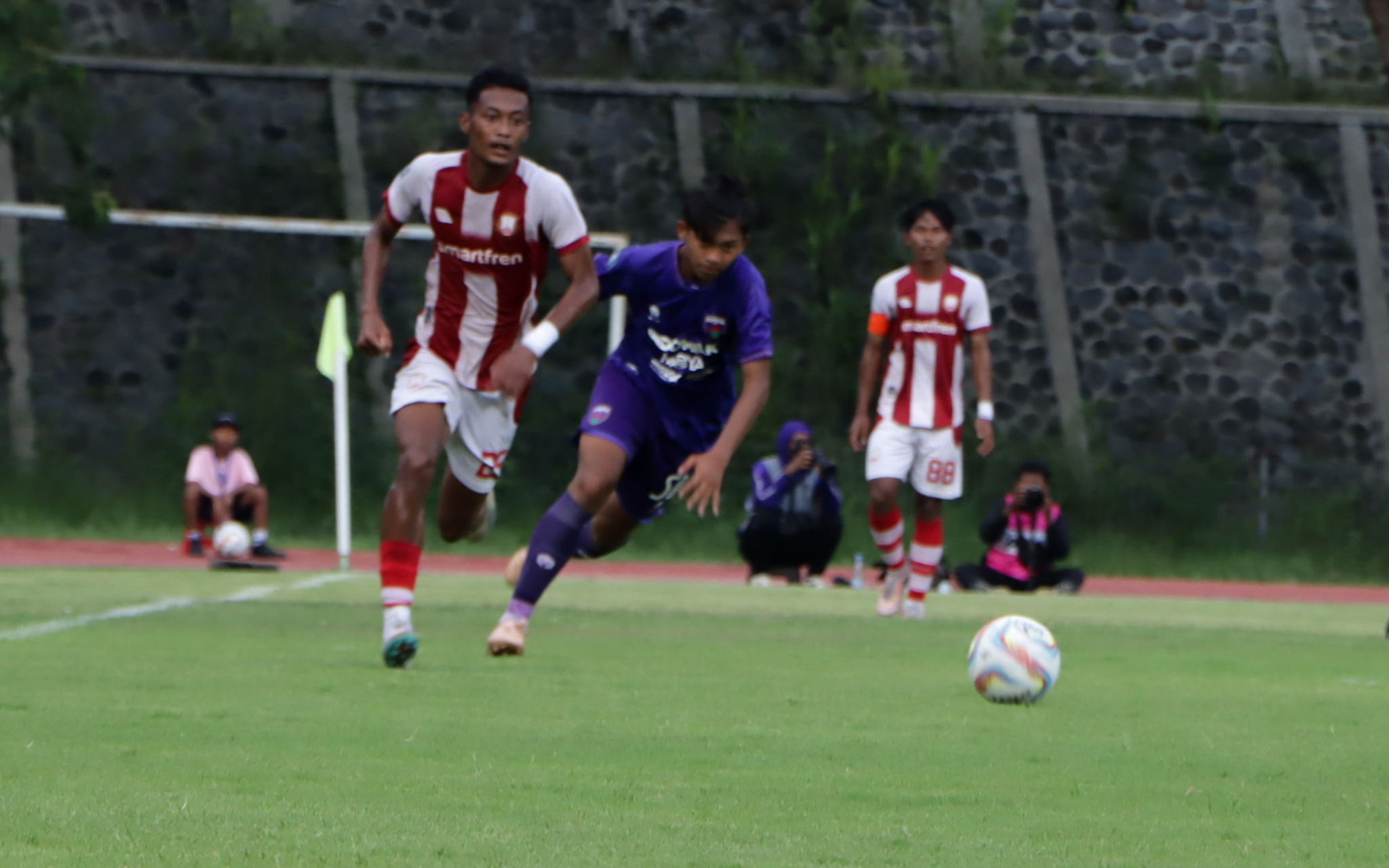 Laga Persis Solo U-20 melawan Persita Tangerang U-20 di ajang EPA U-20 di Stadion UNS, 20 Februari 2024. (M. IHSAN/RADAR SOLO)
