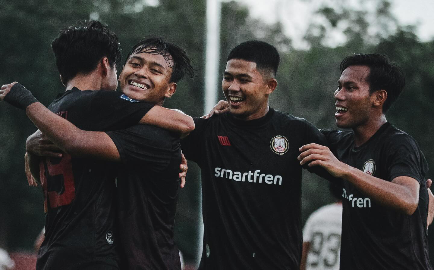 Pemain Persis Solo U-20 merayakan gol dalam laga EPA U-20 2023/2024. (PERSIS SOLO OFFICIAL)