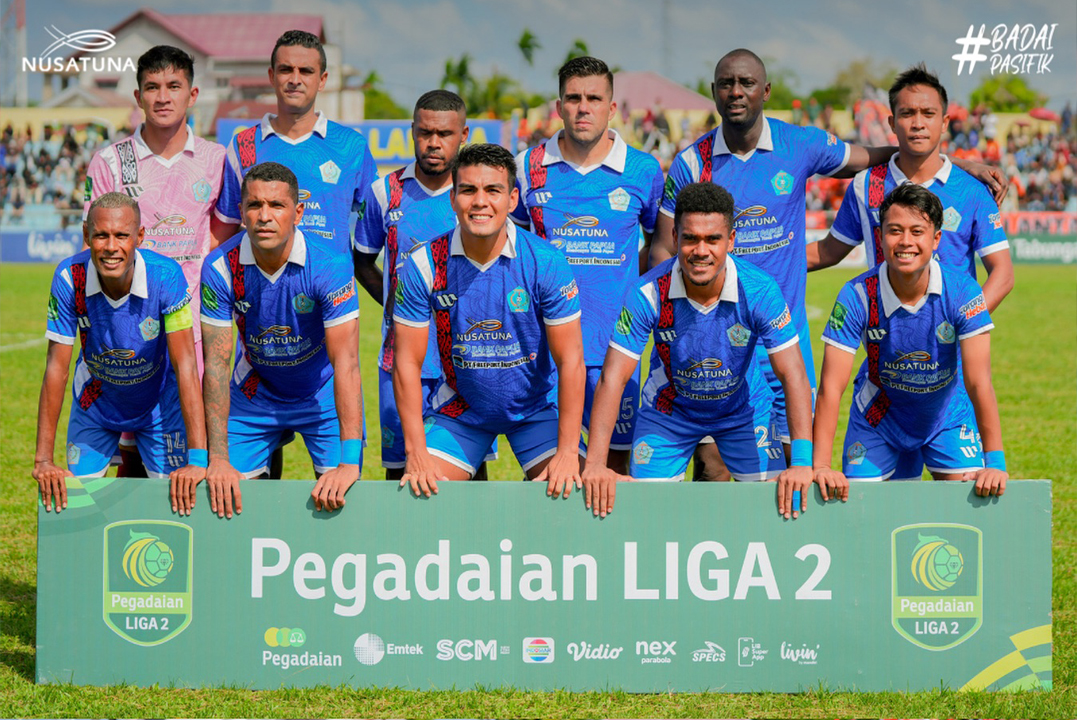 Skuad PSBS Biak di Liga 2 2023/2024.