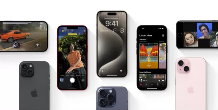 Ilustrasi iPhone.