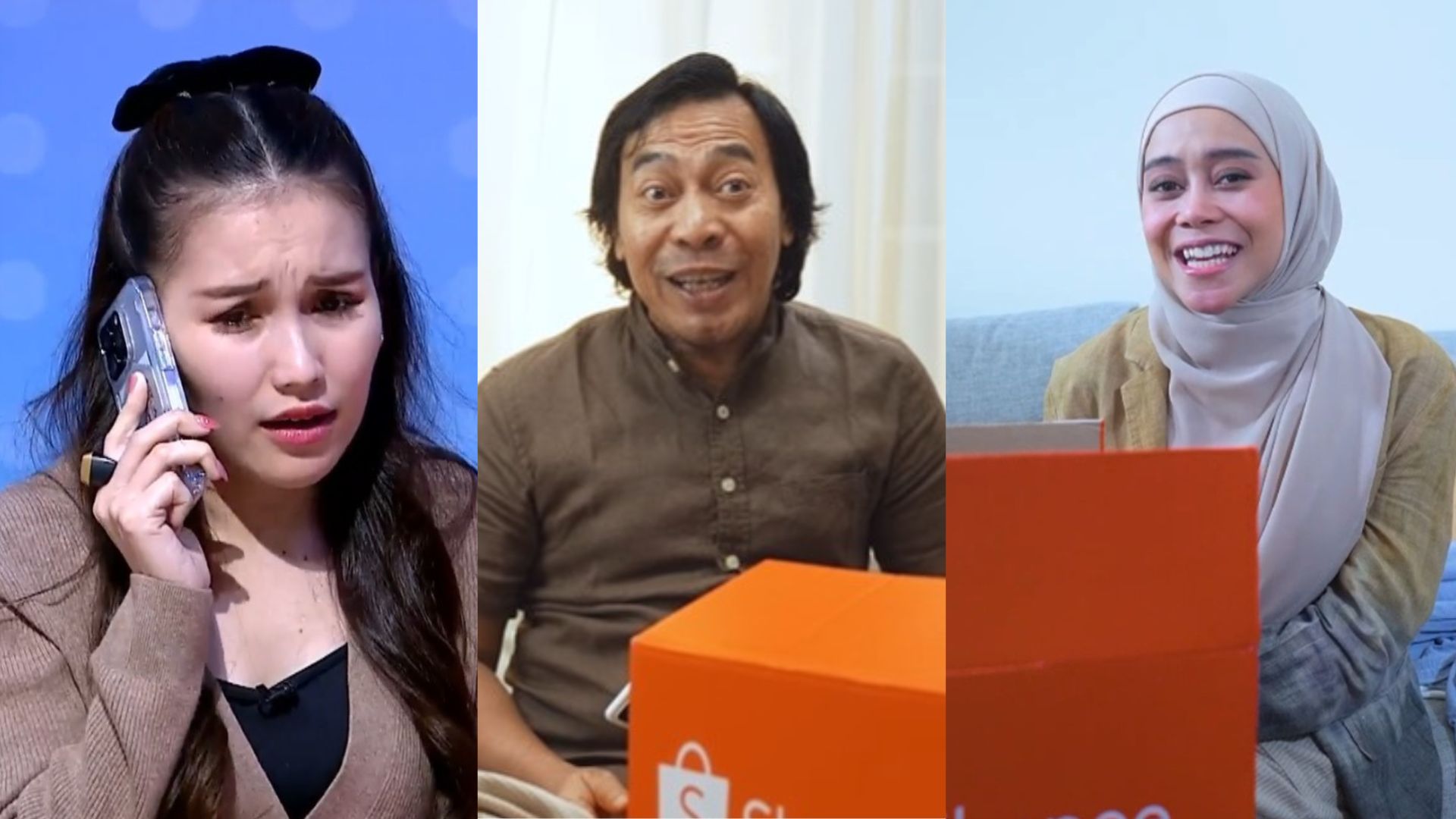 Para artis beken tanah air berbelanja online karena lebih simpel.