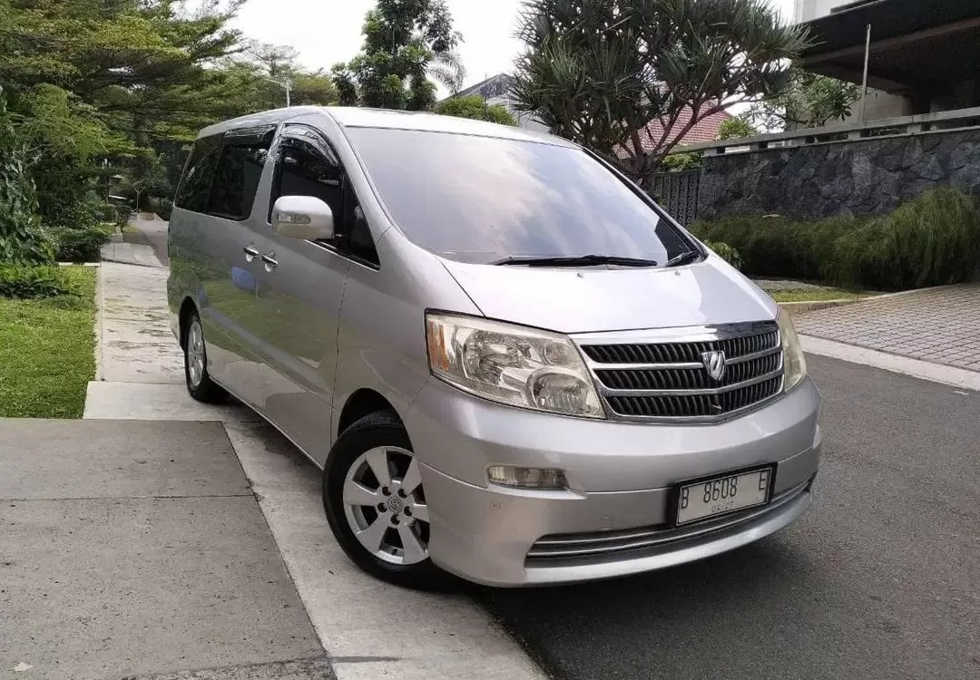Ilustrasi Toyota Alphard generasi pertama