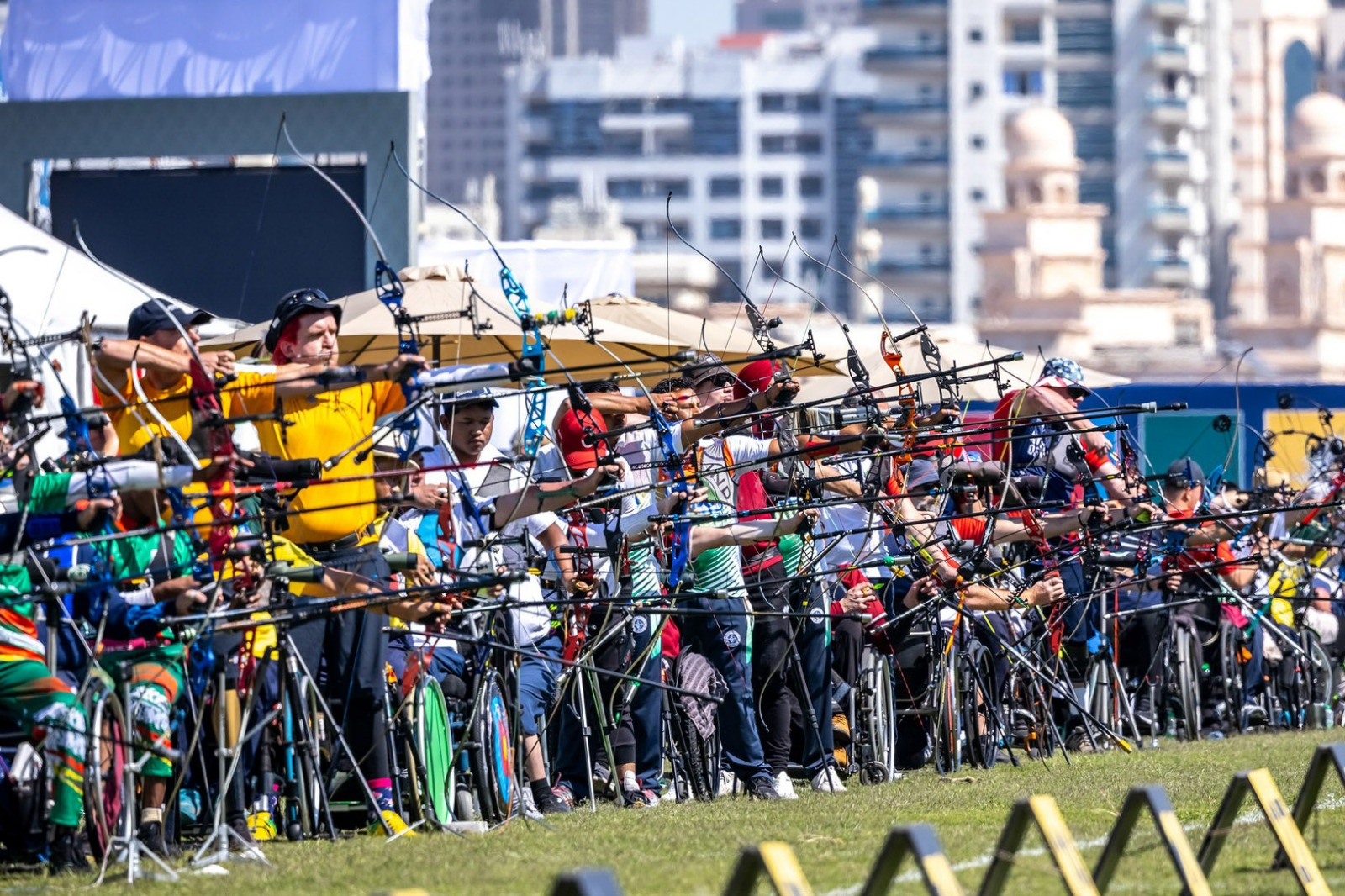 Turnamen ranking dunia Fazza Para-Panahan ke-8 yang berlangsung di Dubai, Uni Emirat Arab pada 2-7 Maret 2024.