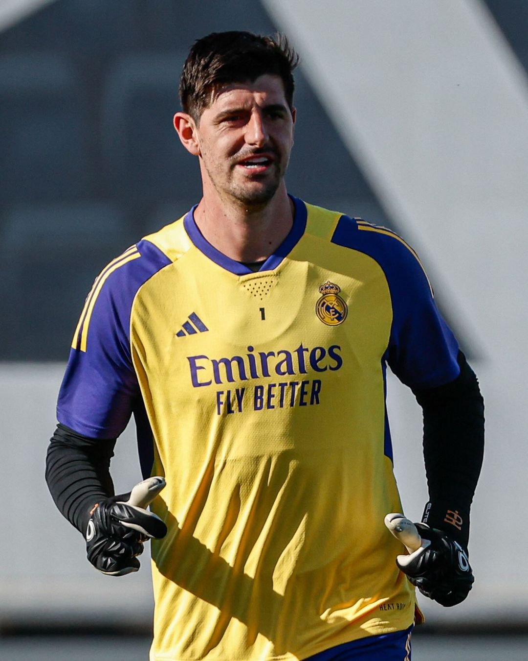 Kiper Real Madrid asal Belgia Thibaut Courtois.