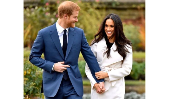 Pangeran Harry dan Meghan Markle.