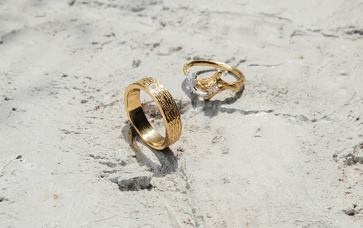 Salah satu contoh cincin nikah buatan Rockologist.
