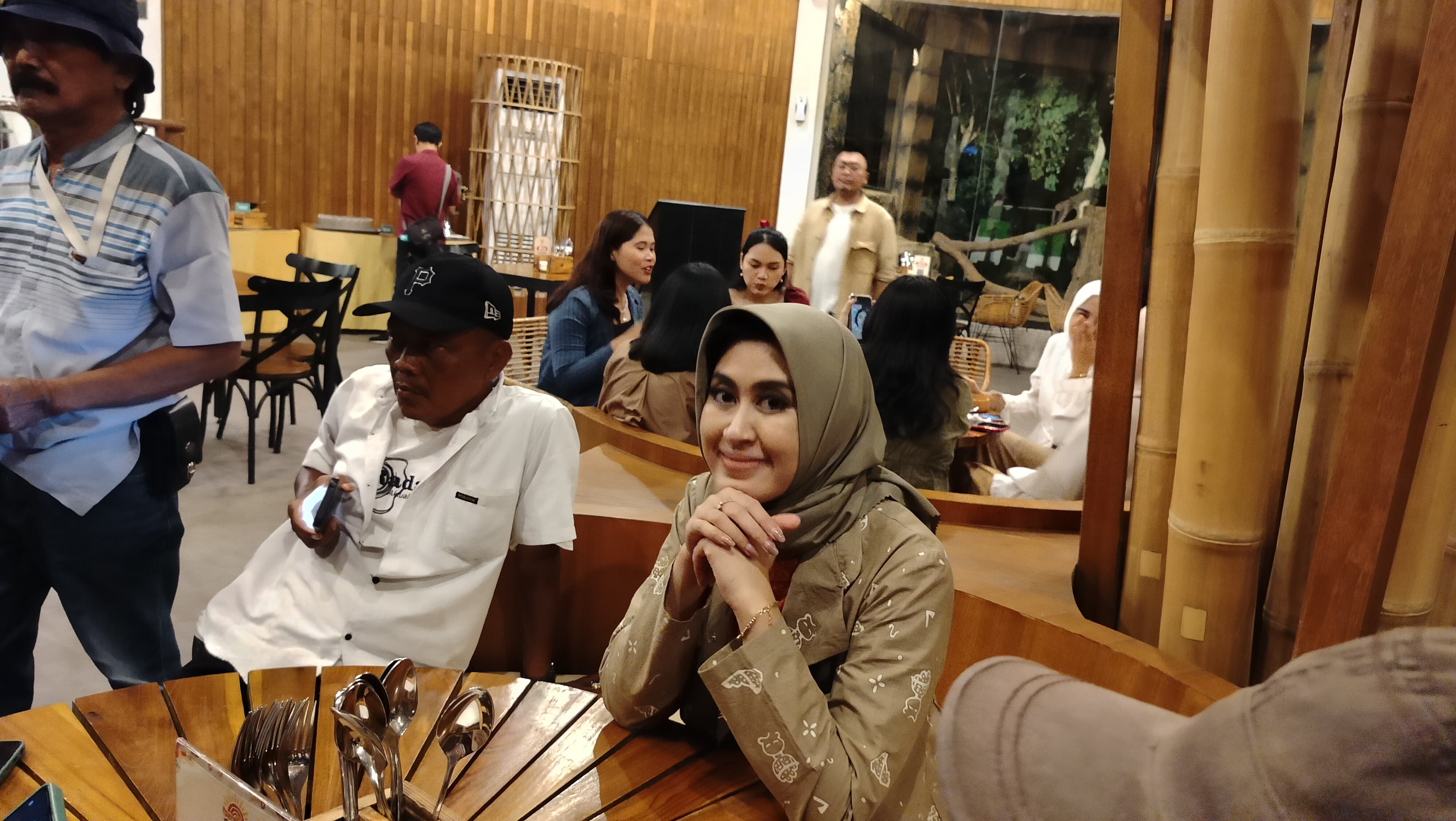 Astrid Widayani saat mengikuti sebuah acara di Solo, belum lama ini.&nbsp;
