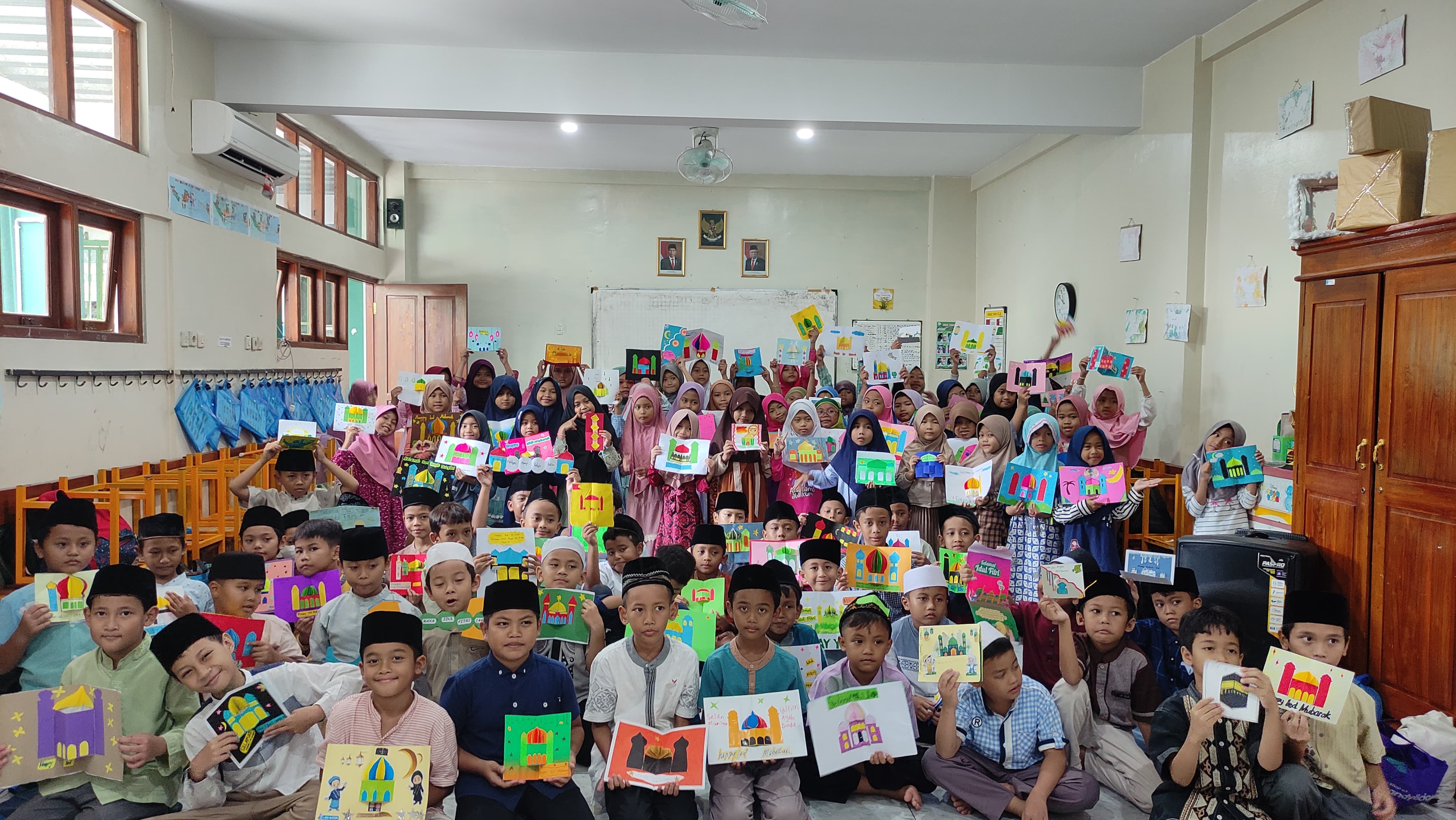 Siswa-siswi SDIT Alif Smart Surakarta mengisi Ramadan dengan berbagai kegiatan. (Dokumentasi Pribadi)