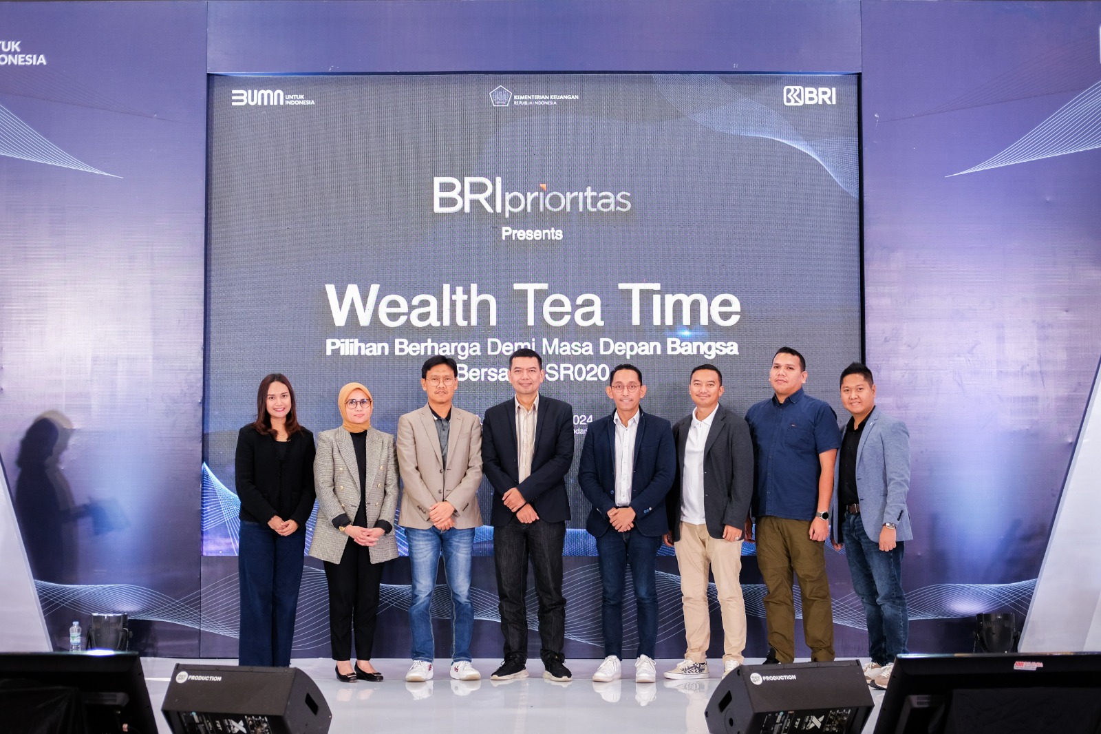 Strategi BRI dalam mendorong penjualan SR020 yakni dengan menyelenggarakan sales activity berupa talkshow Wealth Tea Time.