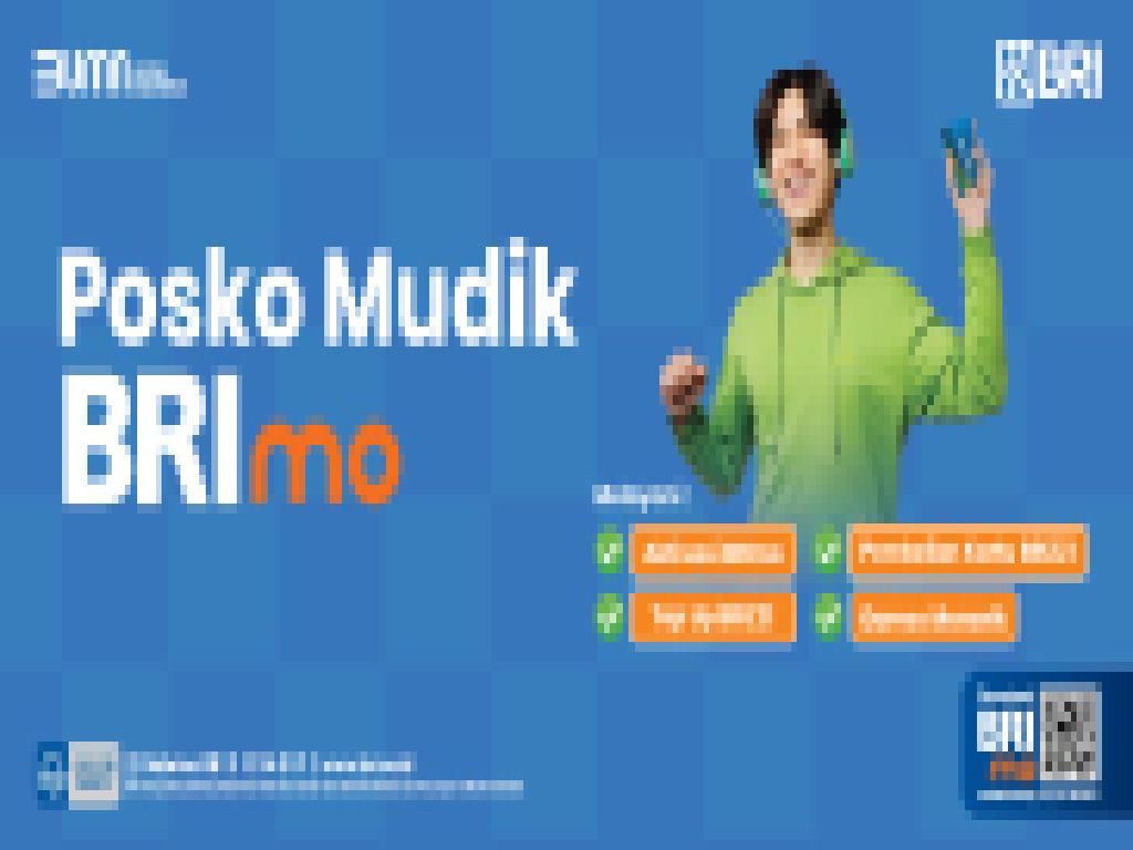 BRI menyediakan Posko Mudik BRImo di titik-titik strategis rute mudik hingga 16 April 2024.