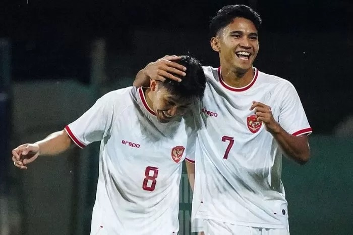 Para pemain Timnas Indonesia U-23.