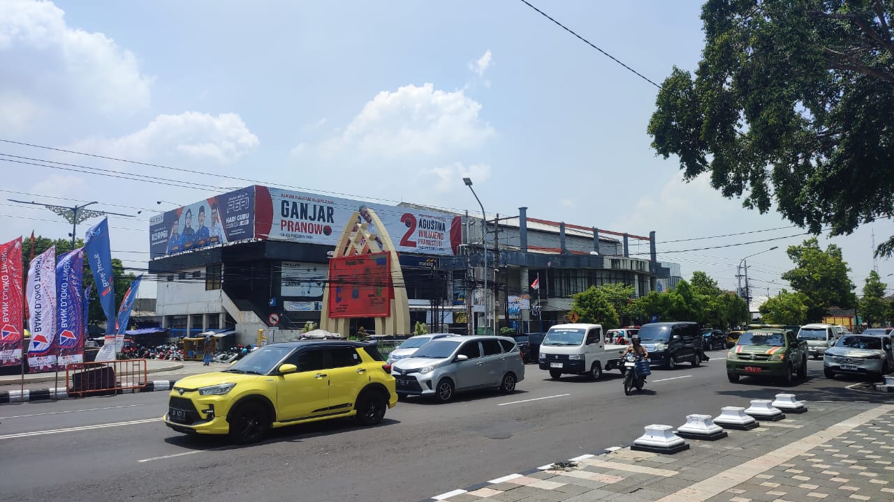 Gedung atrium milik Pemkab Sragen akan disulap jadi bioskop tahun ini. (Ahmad Khairudin/Radar Solo)