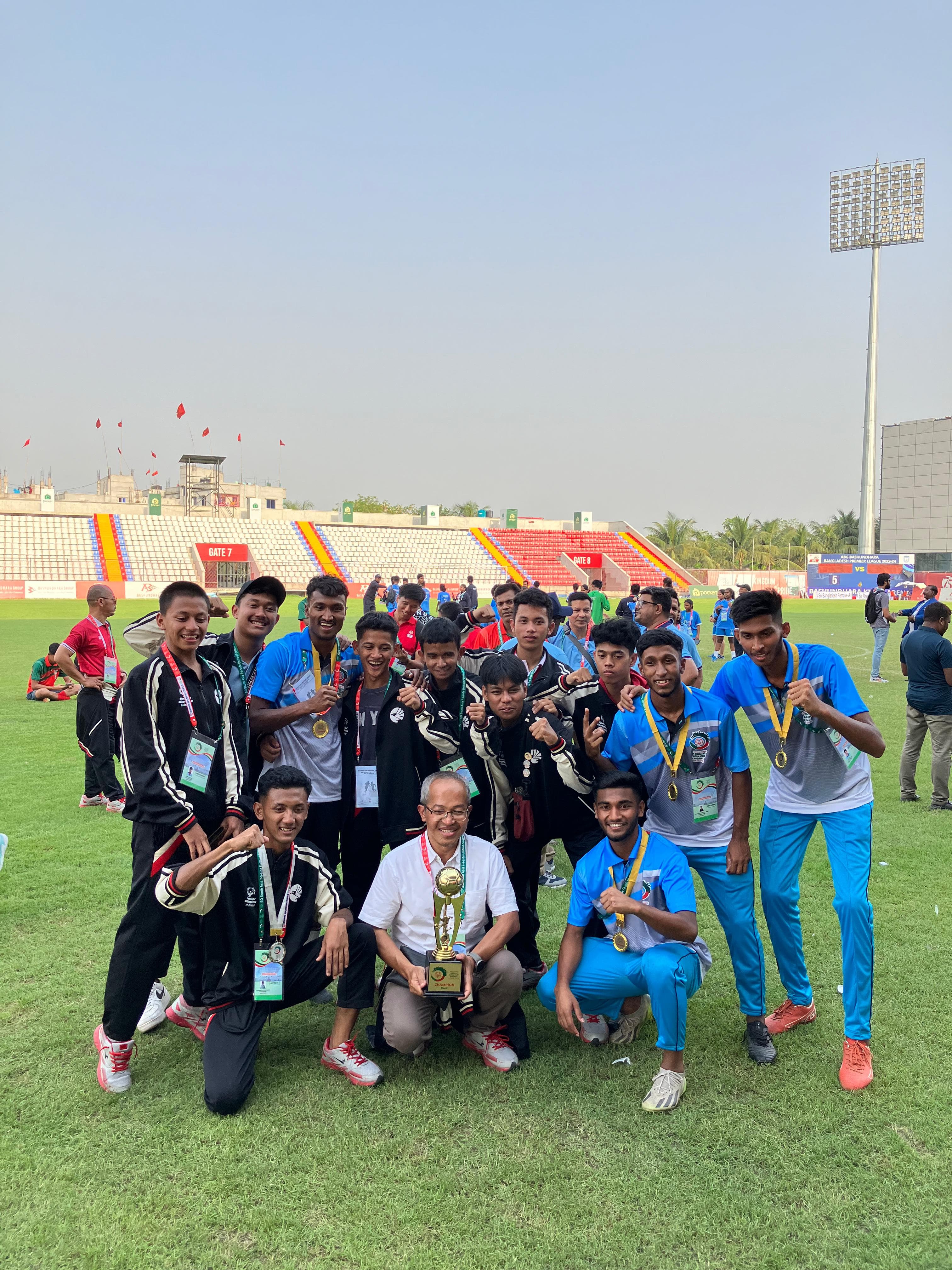 Wakil Jawa Tengah jadi bagian delegasi tim Unified Football Special Olympics Indonesia (SOIna) di ajang Special Olympics South Asia Unified Football Competition, Dhaka, Bangladesh.