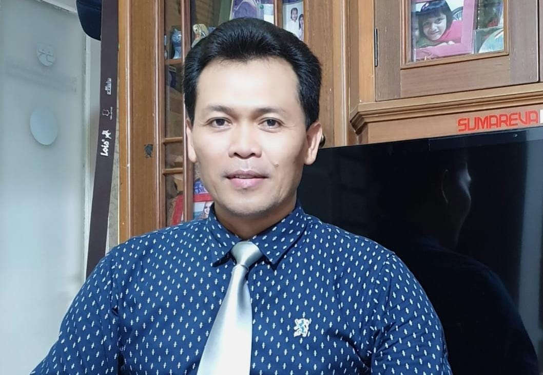 Sri Sumanta, kuasa hukum caleg DPRD Karanganyar dari PDIP Suprapto. (Rudi Hartono/Radar Solo)