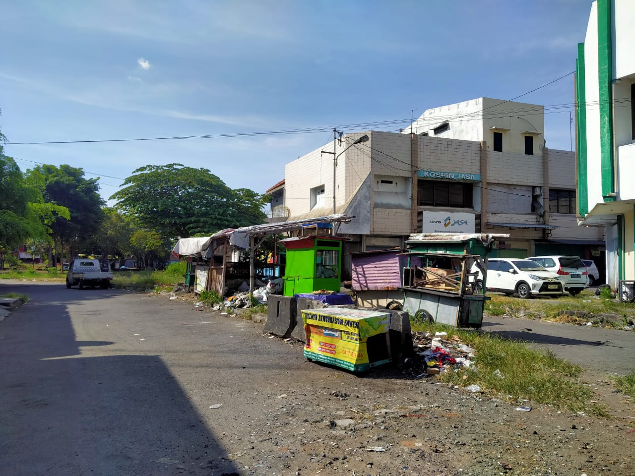 Lahan eks Termina Kartasura Sukoharjo yang diwacanakan dibangun masjid raya.