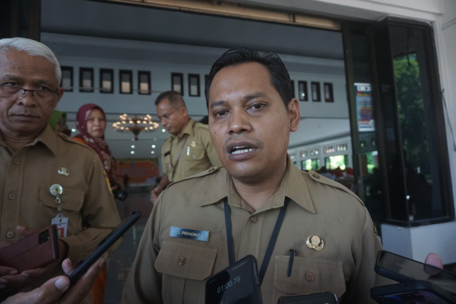 Sekretaris Daerah (Sekda) Klaten Jajang Prihono. (Angga Purenda/Radar Solo)