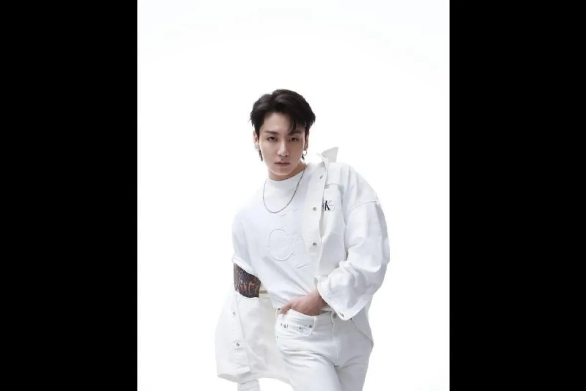 Anggota grup Kpop BTS Jungkook.