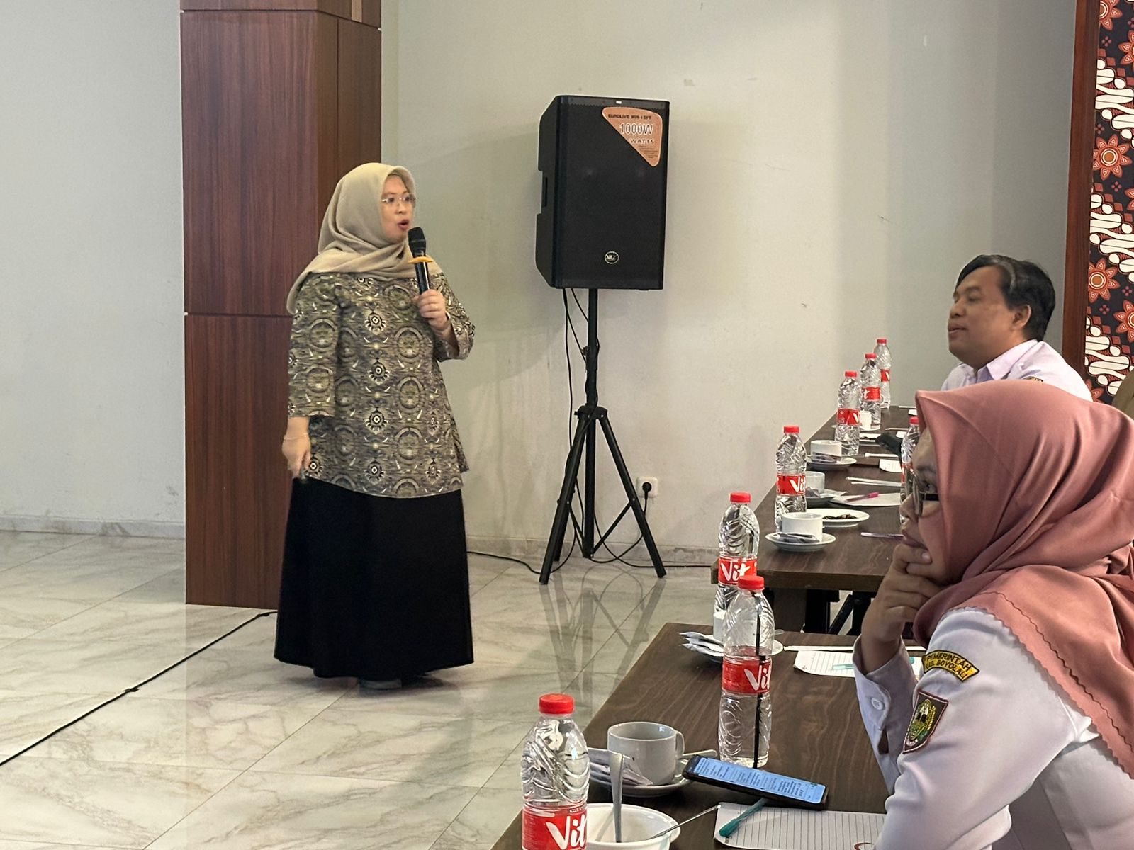 BPJS Kesehatan saat melakukan koordinasi penjaminan manfaat pelayanan kesehatan primer dengan FKTP se-Kabupaten Boyolali.