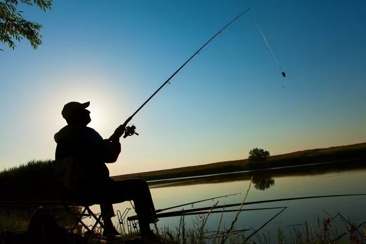 Ilustrasi kegiatan memancing