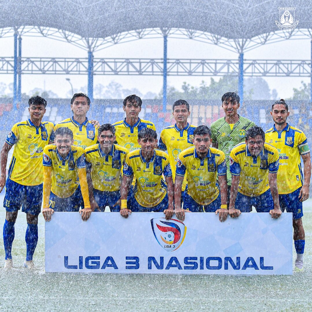Skuad Persikota Tangerang yang terjun di Liga 3 Nasional musim ini.