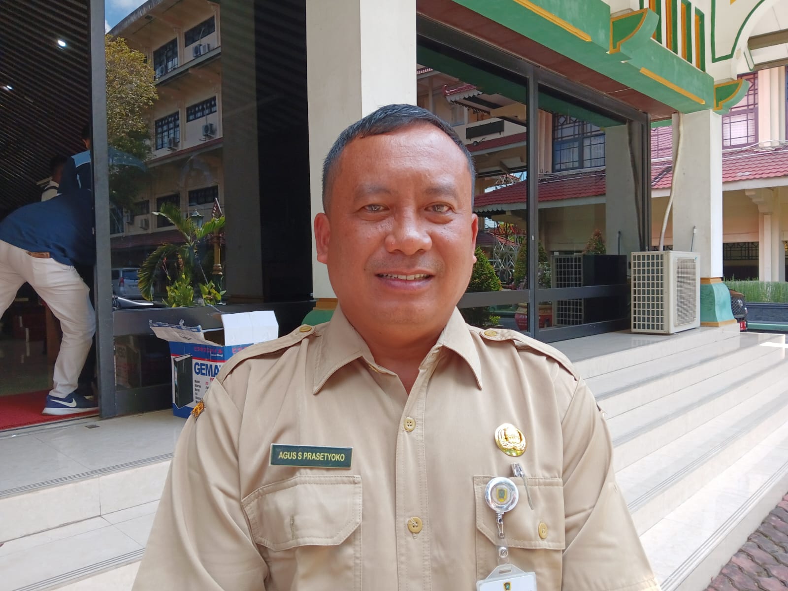 Kepala Badan Kepegawaian dan Pengembangan Sumber Daya Manusia (BKPSDM) Klaten Agus Setyawan Prasetyoko.