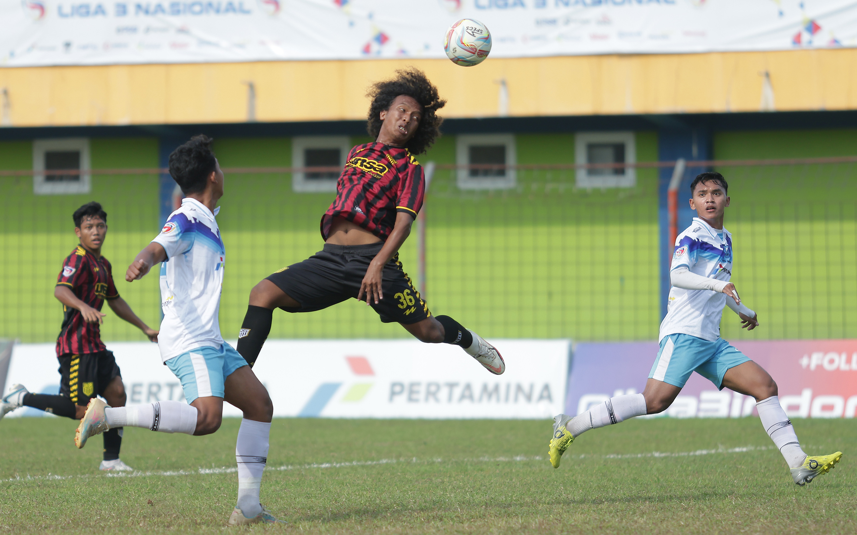 Laga Unsa FC melawan Persiku Kudus di Stadion Wergu Wetan, 14 Mei 2024.