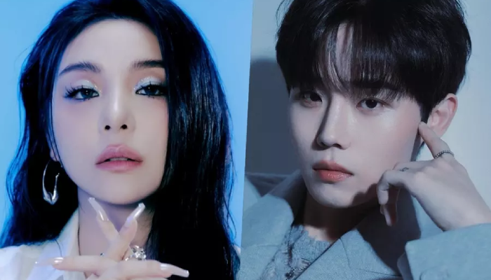 Pasangan kekasih Ailee dan Choi Si Hun.