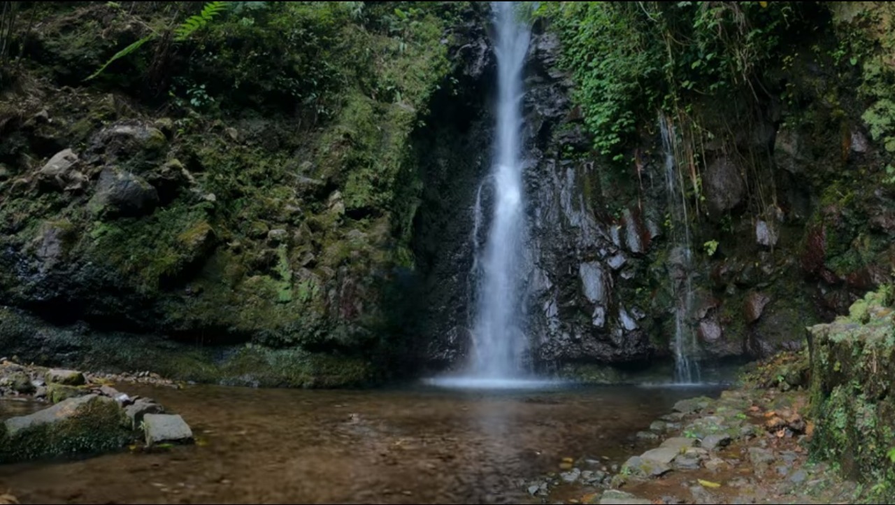 Suasana di Air Terjun Parang Ijo