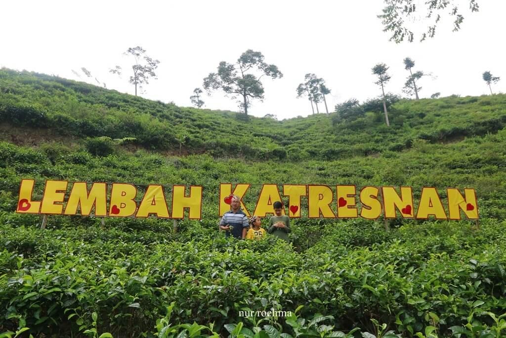Salah satu spot foto favorit di Lembah Katresnan.