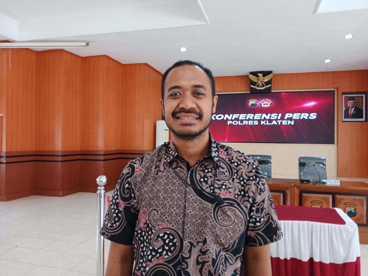 Kasatreskrim Polres Klaten AKP Yulianus Dica Ariseno Adi. (Angga Purenda/Radar Solo)
