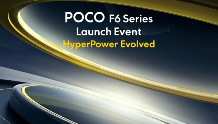 Poco F6 Series akan dirilis pada 23 Mei 2024.