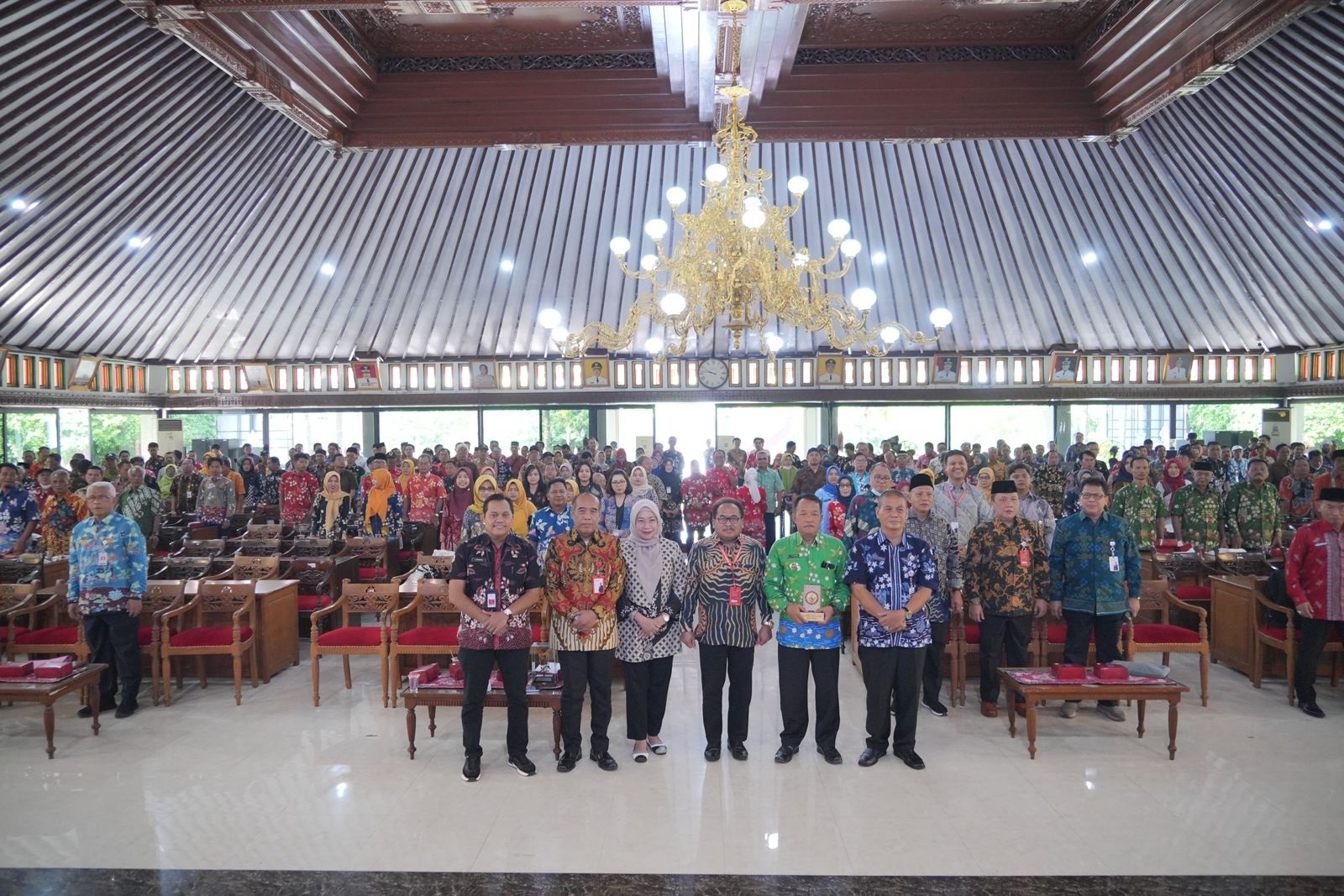 Badan Pembinaan Ideologi Pancasila (BPIP) sosialisasi di Klaten, Selasa (21/5). (Angga Purenda/Radar Solo)