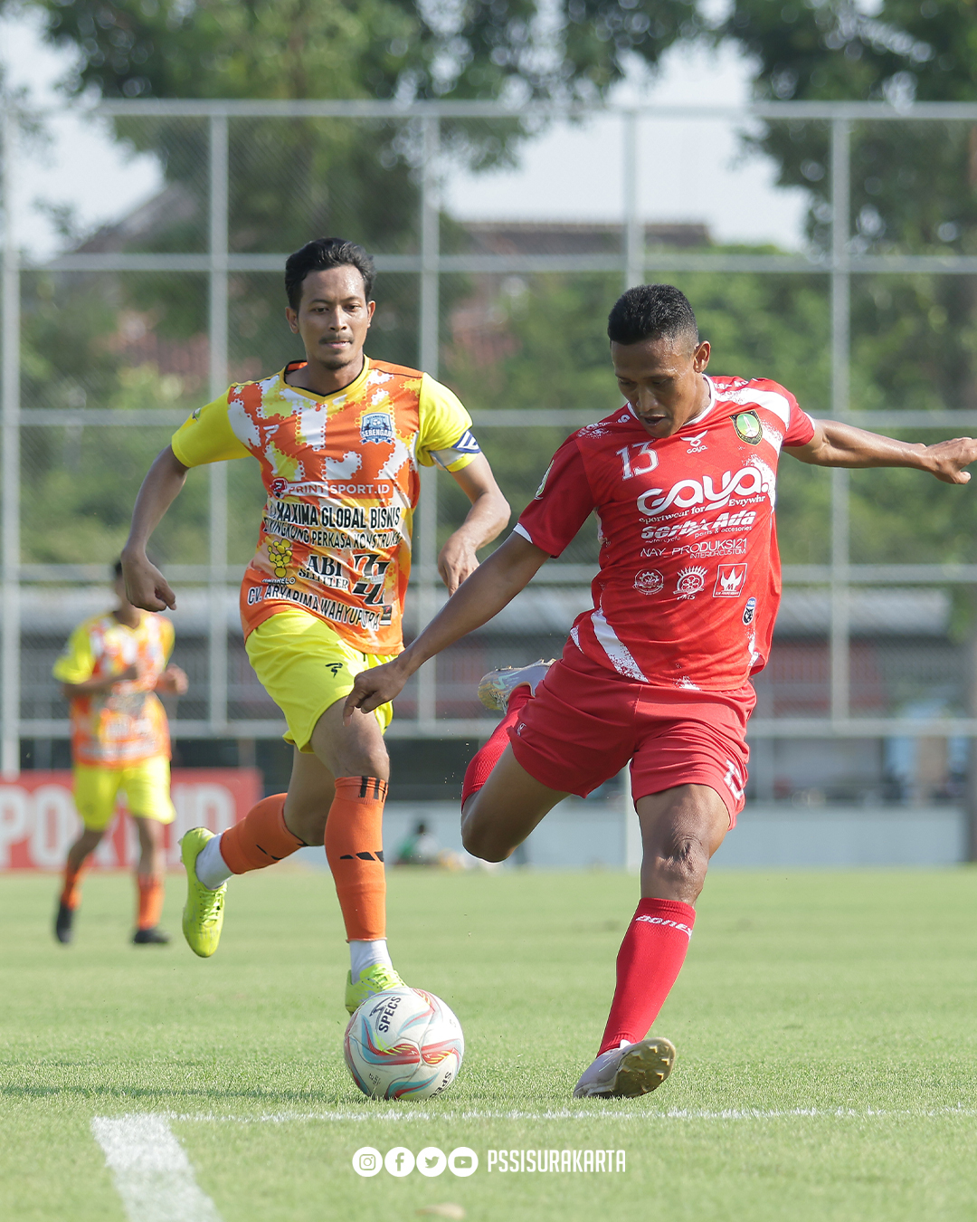 Yanuar Ruspuspito saat membela Kecamatan Jebres di Piala Walikota Solo, belum lama ini.
