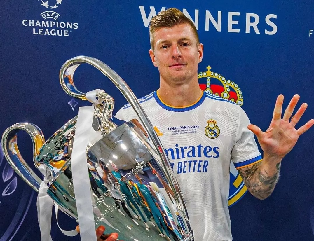 Toni Kroos putuskan untuk pensiun dari sepak bola.